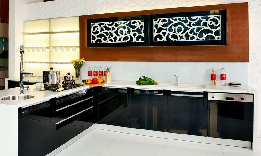 厨房壁橱,橱柜-定制兆派现代整体橱柜-烤漆系列-厨房壁橱,橱柜尽在阿